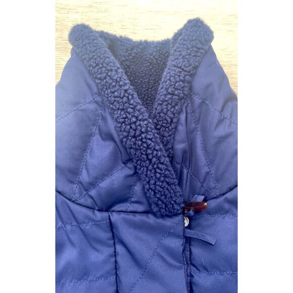 LAUREN RALPH LAUREN Bubble Fleece Winter Zip Up Jacket Wome's Blue XL VIETNAM - Picture 3 of 6